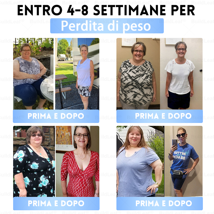 Clinicamente testato · Cerotto a microaghi nano BuildLeaf® Slim & Firm con Moringa, Omega-3, Peptidi di Collagene, NAD e NMN per obesità, salute cardiovascolare, diabete, apnea notturna, articolazioni, pelle e anti-età.
